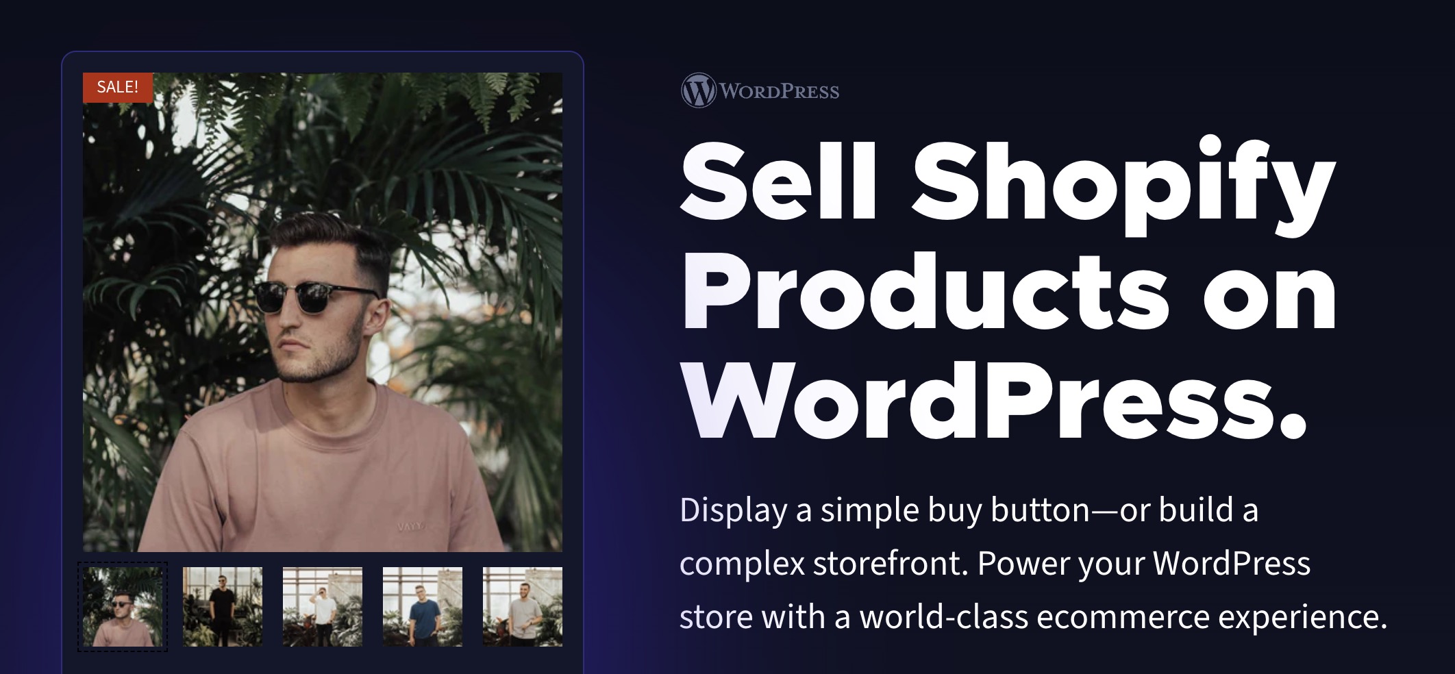 vendre des produits shopify sur wordpress